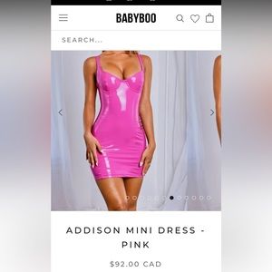 Pink Babyboo dress